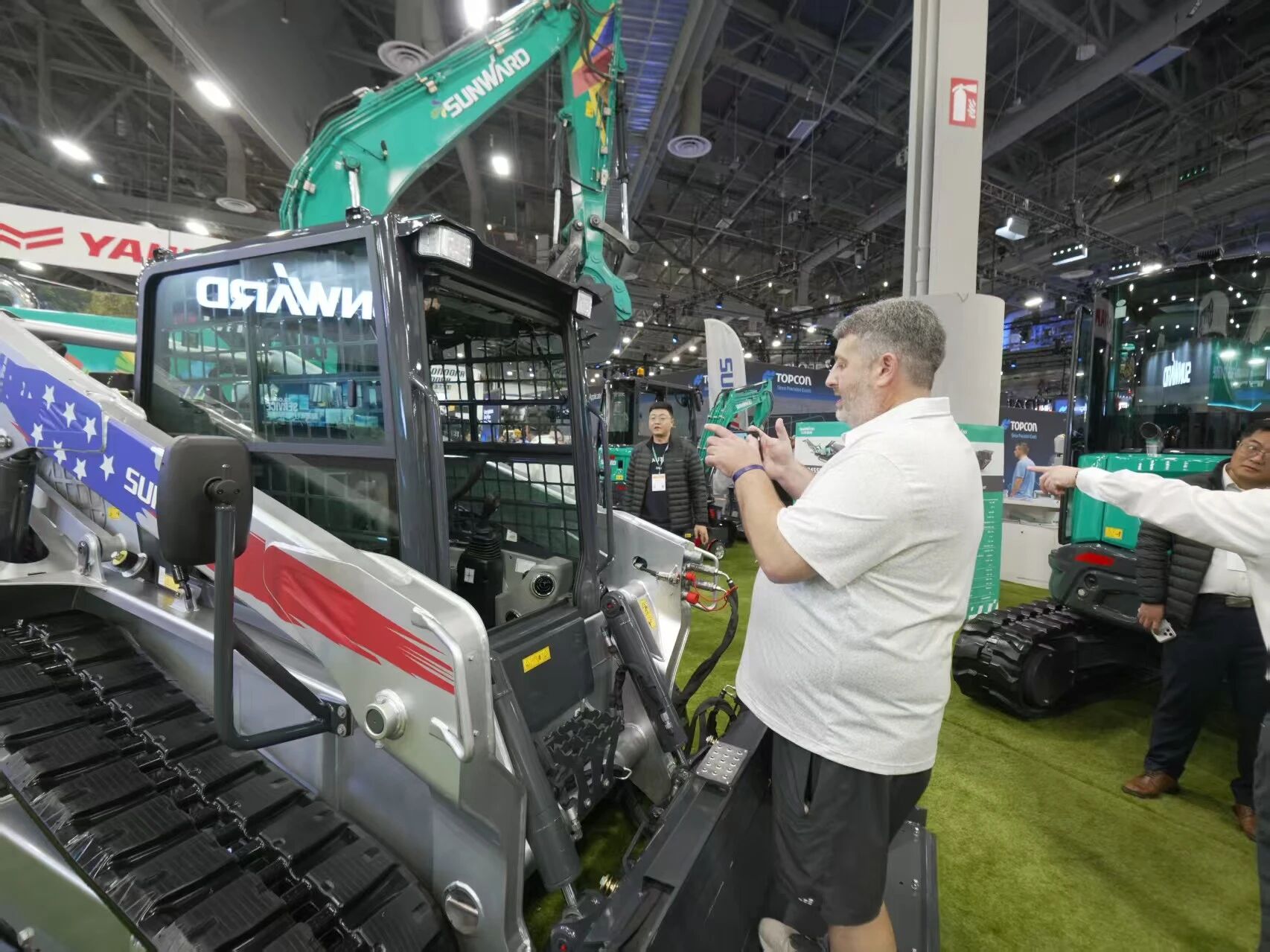 2026美国拉展圆满收官,山河智能高端定制再获认可!